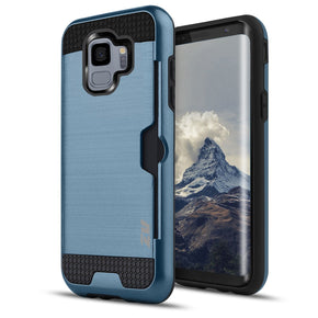 Samsung Galaxy S9 Hybrid Brushed Case Cover
