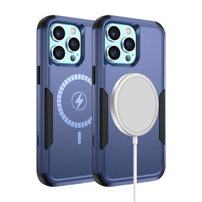 Apple iPhone 14 Pro (6.1) MagSafe Tough Hybrid Case - Blue