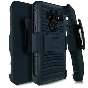 LG G8 ThinQ Holster Hybrid Case Cover