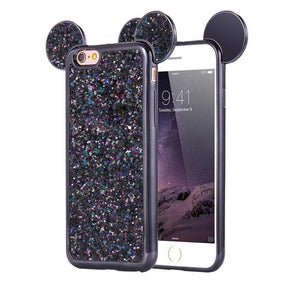 Apple iPhone 6/7/8  Teddy Glitter Full-Star Case Cover