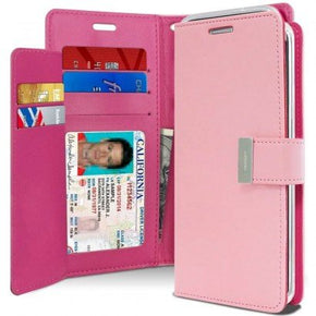 Samsung Galaxy Note 10 Plus Rich Diary Wallet Case - Light Pink