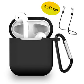Apple AirPods Silicone Protective Case and Strap  