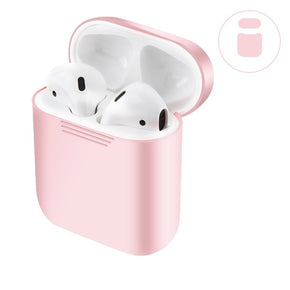 Apple AirPods Ultra-Thin Silicone Gummy Case - Pink