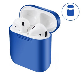 Apple AirPods Ultra-Thin Silicone Protective Case - Blue
