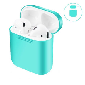 Apple AirPods Ultra-Thin Silicone Protective Case - Teal Green