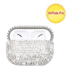 Apple AirPods Pro Diamond Protective Case - Silver