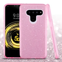 LG V50 ThinQ Full Glitter TPU Case Cover
