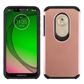 Motorola Moto G7 Play Solid Hybrid Case Cover