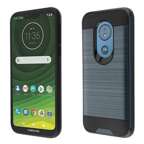 Motorola Moto G7 Power Brushed Hybrid Case Cover