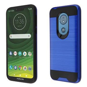 Motorola Moto G7 Power Brushed Hybrid Case Cover