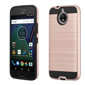 Motorola Moto G6 Hybrid Brushed Case Cover