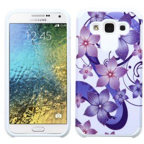 Samsung Galaxy E5 Hybrid Design Case Cover