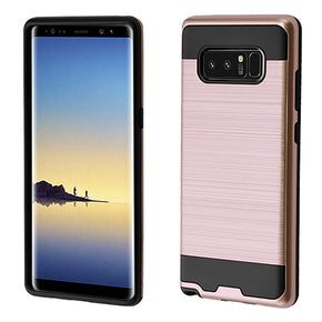Samsung Galaxy Note 8 Hybrid Brushed Case cover
