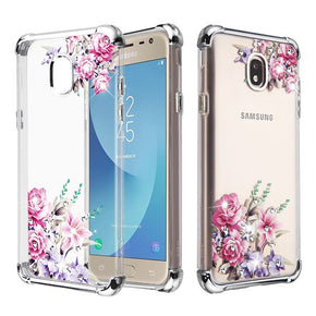 Samsung Galaxy j7 2018 Glitter TPU Design Case Cover