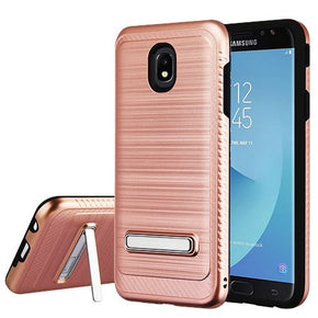 Samsung Galaxy J7 Brushed Kickstand Case Cover