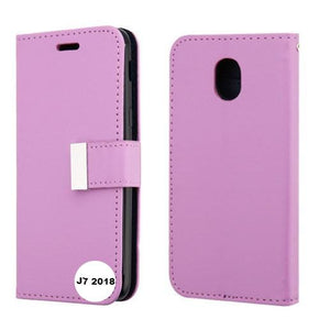 Samsung Galaxy J7 (2018) Hybrid Wallet Case Cover