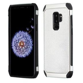 Samsung Galaxy S9 Plus ASMYNA Astronoot Protector Cover - Silver Dots (Silver Plating)