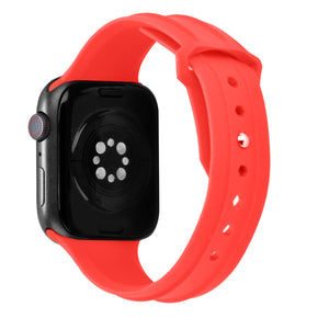Apple Watch 38/40/41mm Fashion Silicone Watch Band - Red