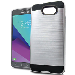 Samsung Galaxy J3 2017 Hybrid Brushed Case Cover
