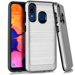 Samsung Galaxy A50 Hybrid Brushed Case Cover