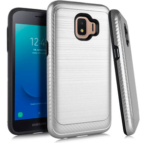 Samsung Galaxy J2 Core Brushed Hybrid Case Cover