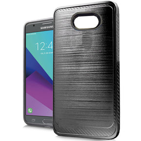 Samsung Galaxy J3 Emerge Brushed Case Cover