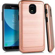Samsung Galaxy J7 2018 Hybrid Brushed Case Cover