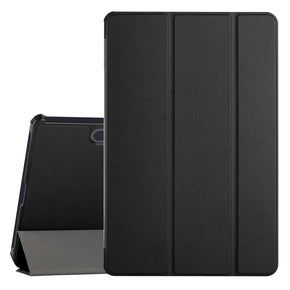 Samsung Galaxy Tab S8 Plus (X800)/Galaxy Tab S7 FE 5G (T730)/Galaxy Tab S7 Plus Leather Folio Case (Magnetic Closure) - Black