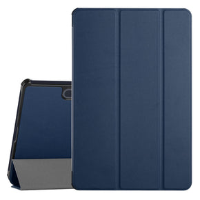 Samsung Galaxy Tab S8 Plus (X800)/Galaxy Tab S7 FE 5G (T730)/Galaxy Tab S7 Plus Leather Folio Case (Magnetic Closure) - Blue