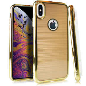 Apple iPhone XS Plus TPU Brushed Case Cover