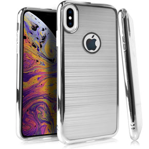 Apple iPhone XS Plus TPU Brushed Case cover