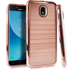 Samsung Galaxy J3 2018 TPU Brushed Case Cover