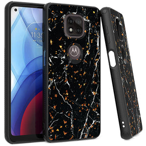 Motorola Moto G Power (2021) Chrome Flake Marble Design Case