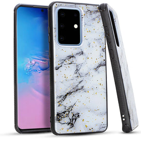 Samsung Galaxy S20 Ultra Chrome Flake Marble Case