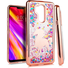 LG G7 Hybrid Glitter Case