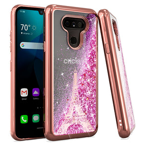 LG Harmony 4 Glitter Motion Design Phone Case