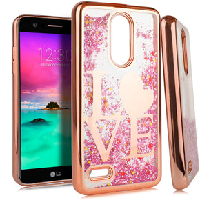 LG K30 TPU Glitter Design Case Cover