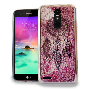 LG K20 Plus TPU Glitter Design Case Cover