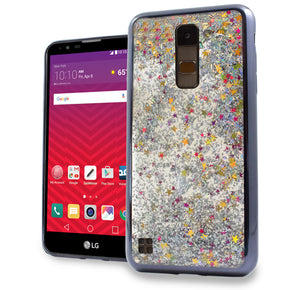 LG Stylo 2 Plus Glitter TPU Design Case Cover