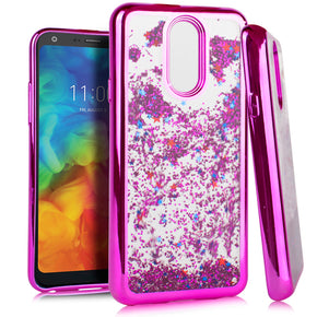 LG Q7 Glitter TPU Case Cover