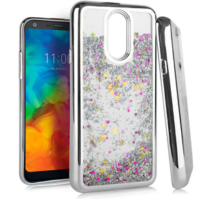 LG Q7 TPU Glitter Case Cover
