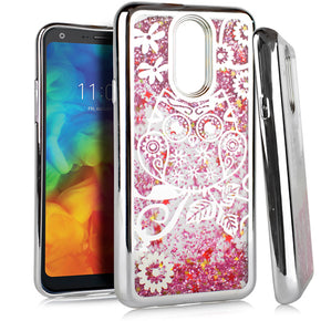 LG Q7 Glitter Design Case Cover