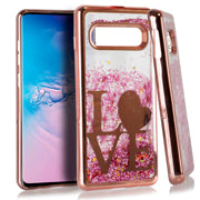 Samsung Galaxy S10 Plus Liquid Glitter Design Case Cover