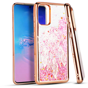 Samsung Galaxy S20 Plus Chrome Glitter Design Case Cover