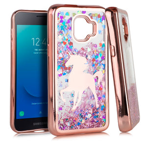 Samsung Galaxy J2 Core TPU Glitter Design Case Cover