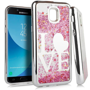 Samsung Galaxy J7 2018 Glitter TPU Design Case Cover