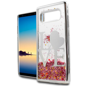 Samsung Galaxy Note 8 TPU Glitter Design Case Cover