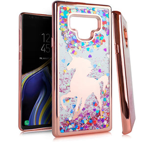 Samsung Galaxy Note 9 Glitter Design Case Cover