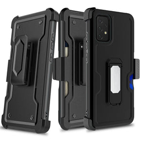 Samsung Galaxy A72 5G Clip Combo Magnetic Case (with Card Holder, Kickstand, and Holster)