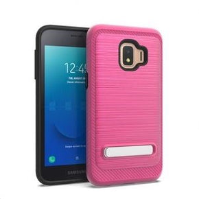 Samsung Galaxy J2 Core Hybrid Brushed kickstand Case Cover
